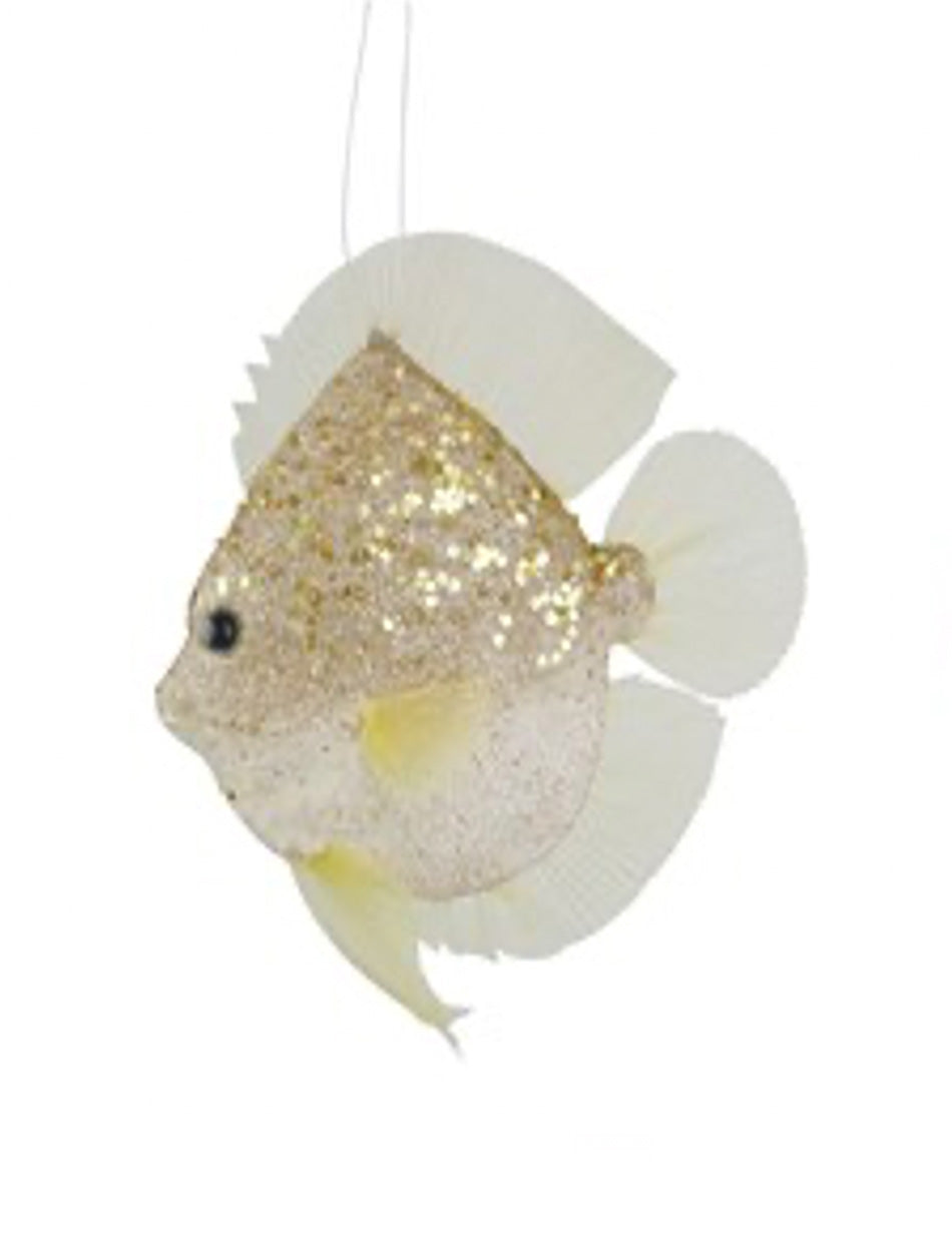 Gold Fish Christmas Tree Ornament