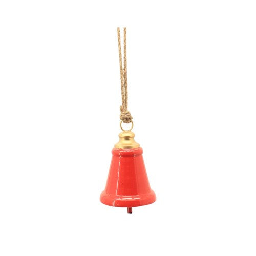 Red Metal Bell - 17.5cm