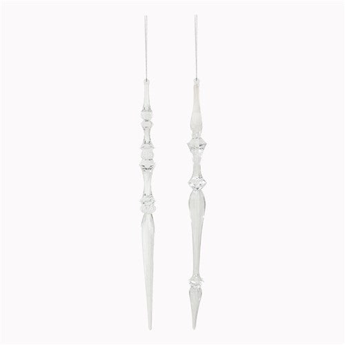 Iridescent Icicles - set of two
