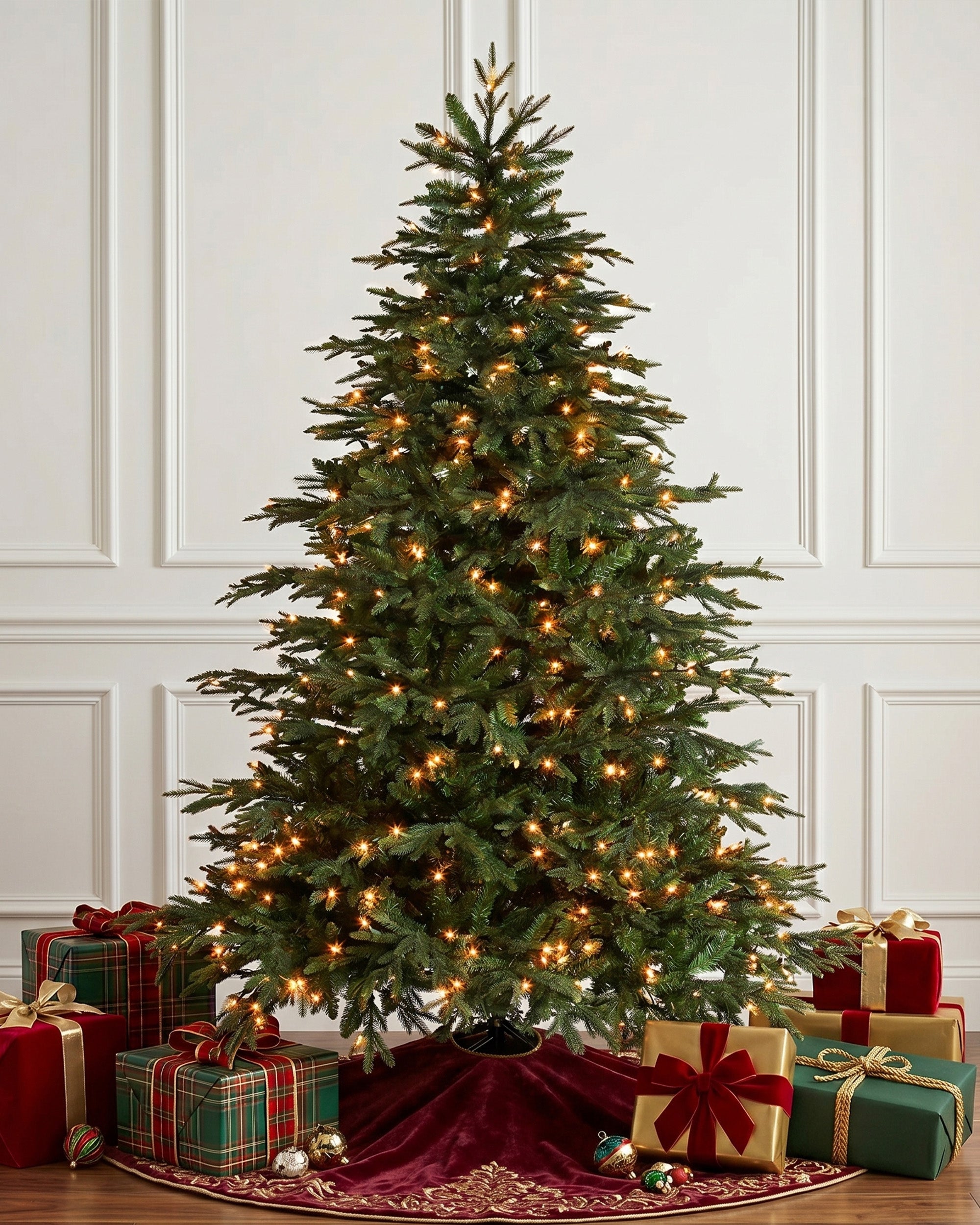 Delaware 7ft / 210cm Pre-Lit Christmas Tree