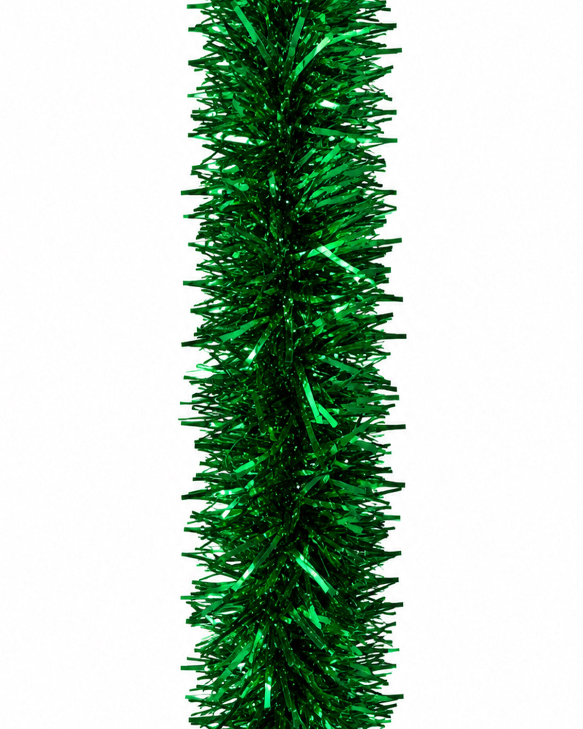 Premium Australian Made Christmas Tinsel 5m GREEN 100mm wide