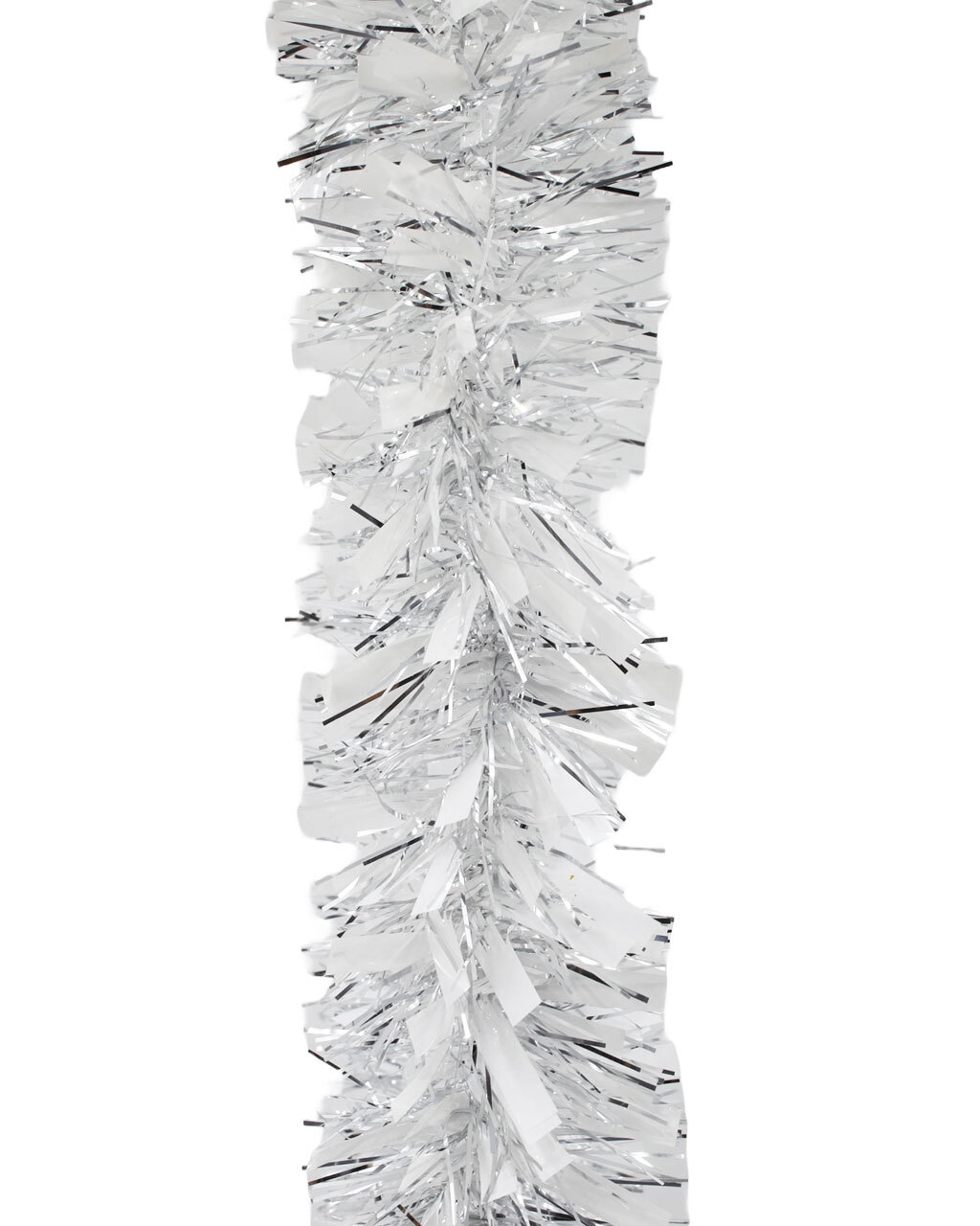 9ft White Tinsel Garland  White tinsel, Tinsel garland, Christmas tree  garland