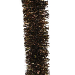 10M  BROWN  Christmas Tinsel   - 100mm wide