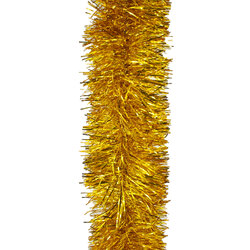 10m  GOLD Christmas Tinsel  - 100mm wide