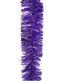 10m  LIGHT PURPLE  Christmas Tinsel  -  100mm wide