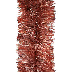 10m  ROSE GOLD  Christmas Tinsel   -  100mm wide