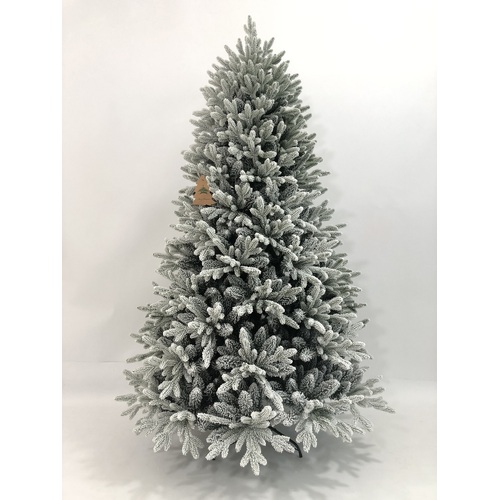 Mount Hotham Flocked PE Pine 7ft Christmas Tree