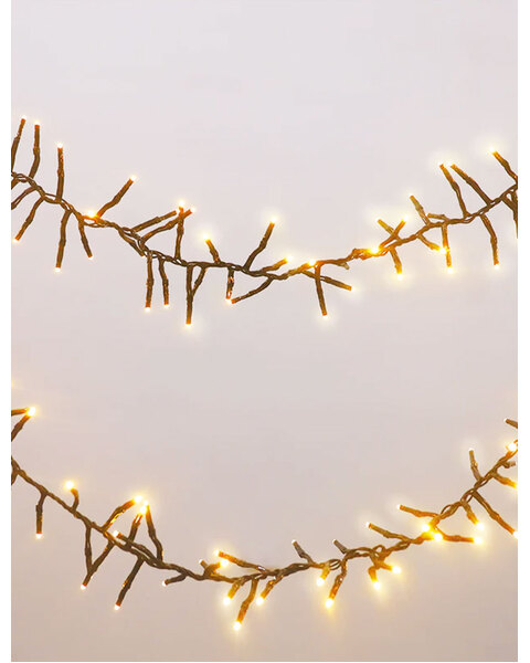 WARM WHITE 3000 LED Connectable Cluster Fairy Lights