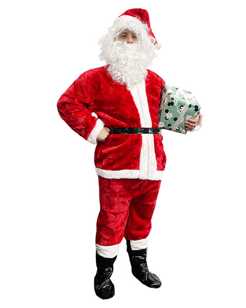 Classic Santa Costume Party Suit