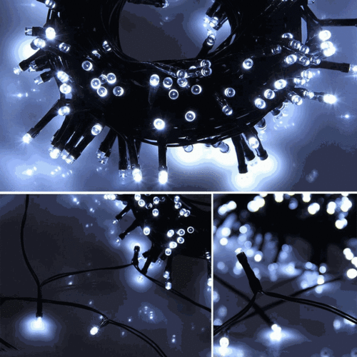 520 WHITE Led Fairy Light Chain Connectable 51.9m