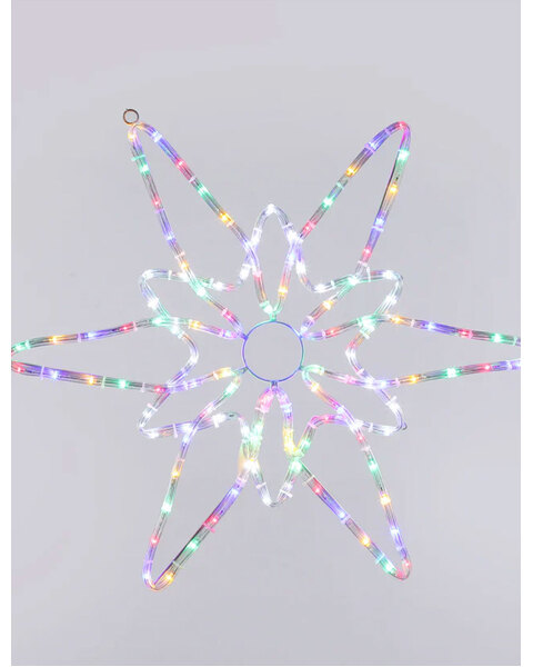 Multicolour LED Christmas Motif Northern Star