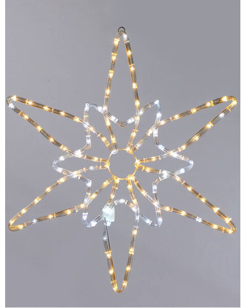 WARM WHITE & WHITE LED Christmas Motif Northern Star