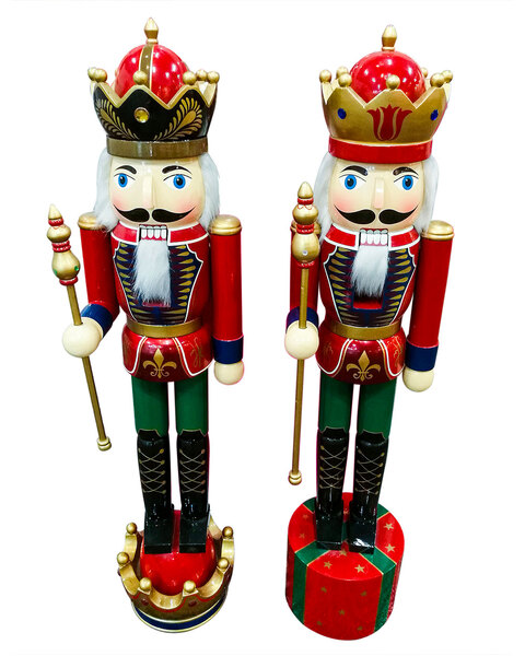 THE KINGS GUARD Set of 2 Nutcracker 90cm