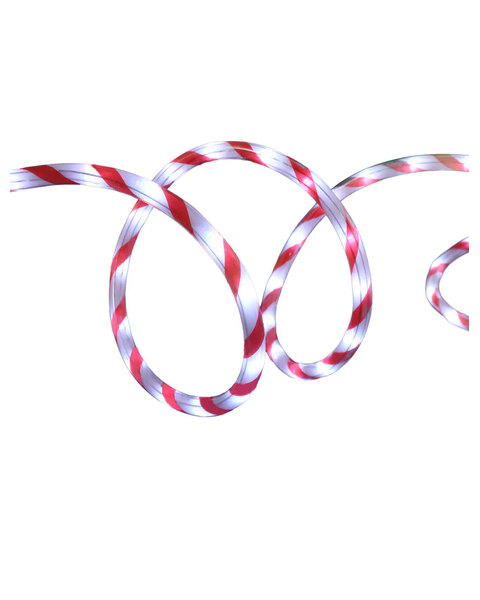 Candy Cane LED Rope Light Connectable 10M