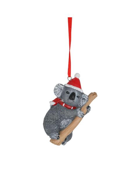 Aussie Figurine Christmas Koala 13cm