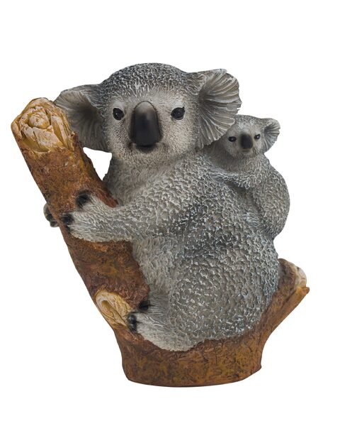 Aussie Figurine Koala Mum & Joey 12cm