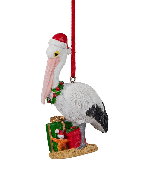 Australian Tree Decoration Pelican, 8.5cmH