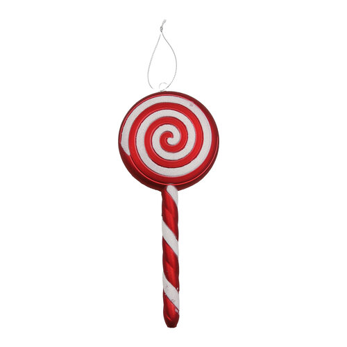 Christmas Tree Ornaments Red and White Candy - 20cm