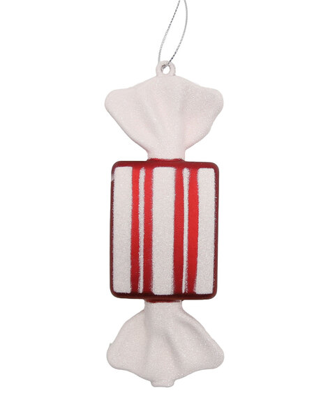 Red and White Square Lolly - 15cm