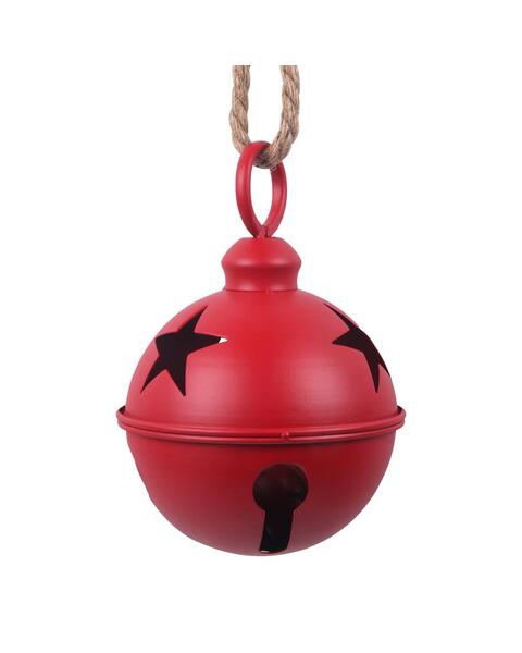 Red Matt Metal Bell 16CM