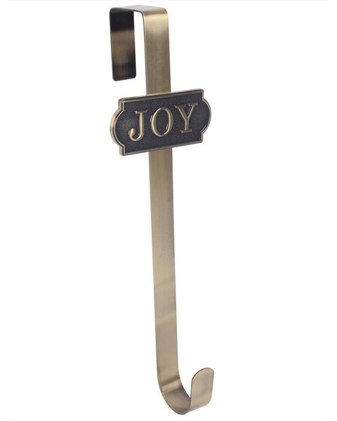 JOY Over-Door Christmas Wreath Holder 37cm