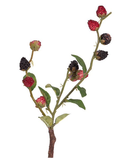 Berry Leaf Christmas Tree Pick 46cm