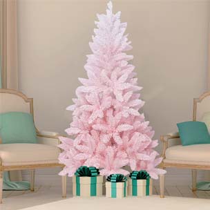 Pink Christmas Trees
