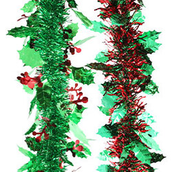 Holly Leaf Tinsel