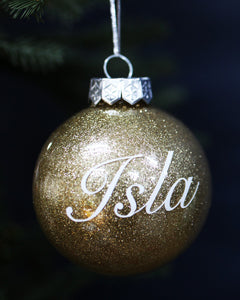 Personalised Baubles