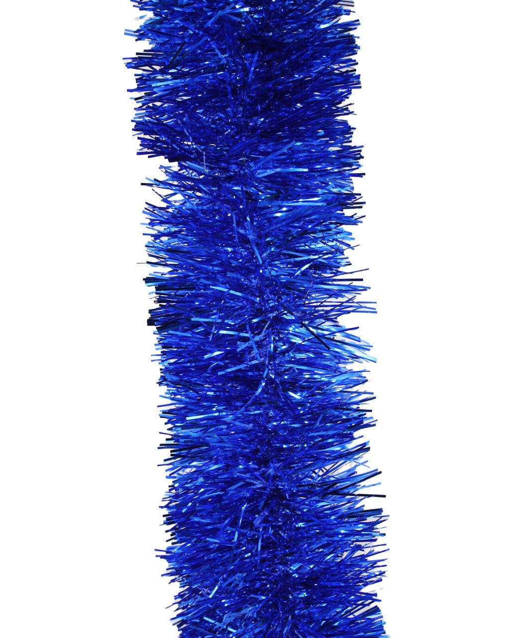 100m ROYAL BLUE Christmas Tinsel 100mm wide