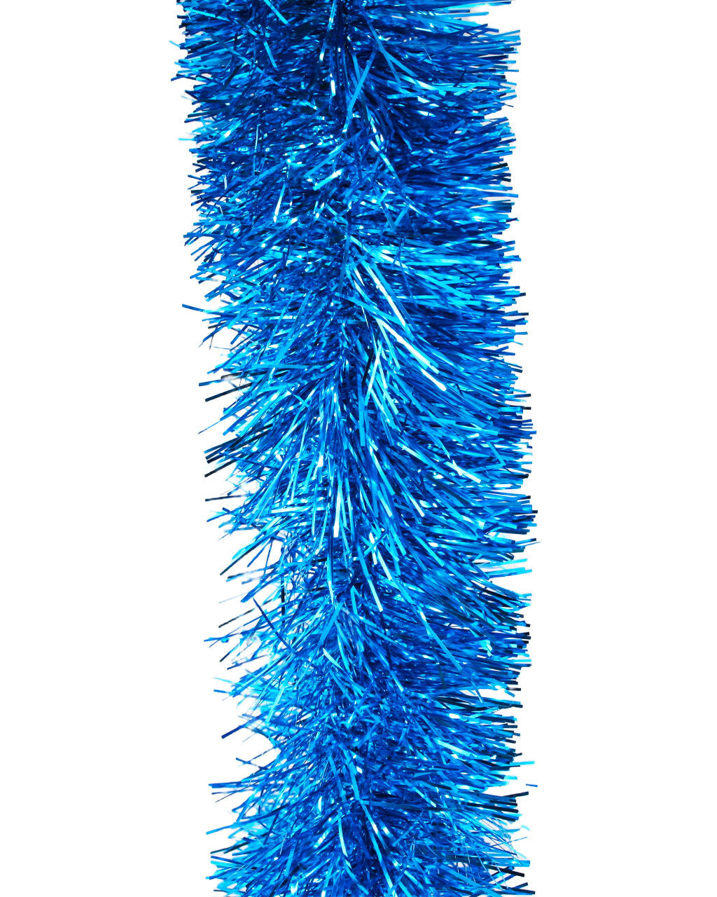 100m SKY BLUE Christmas Tinsel 100mm wide