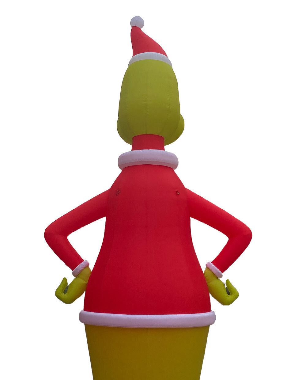 10m Giant Grinch Christmas Inflatable 33 ft