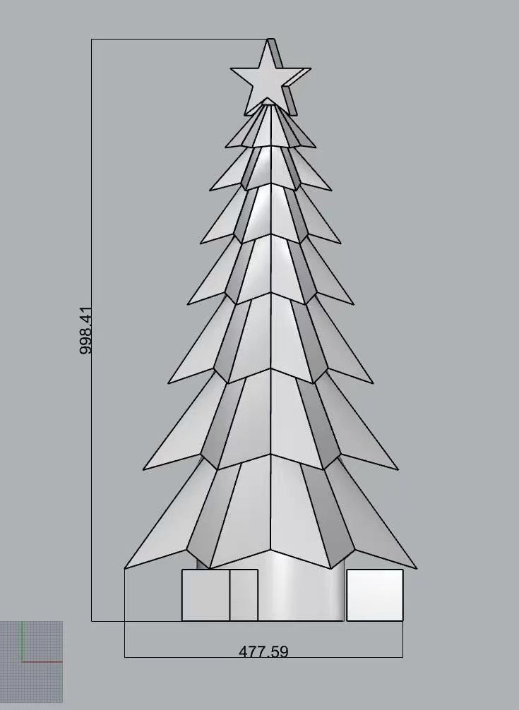 10m Christmas Tree with Decorations Inflatable 33ft