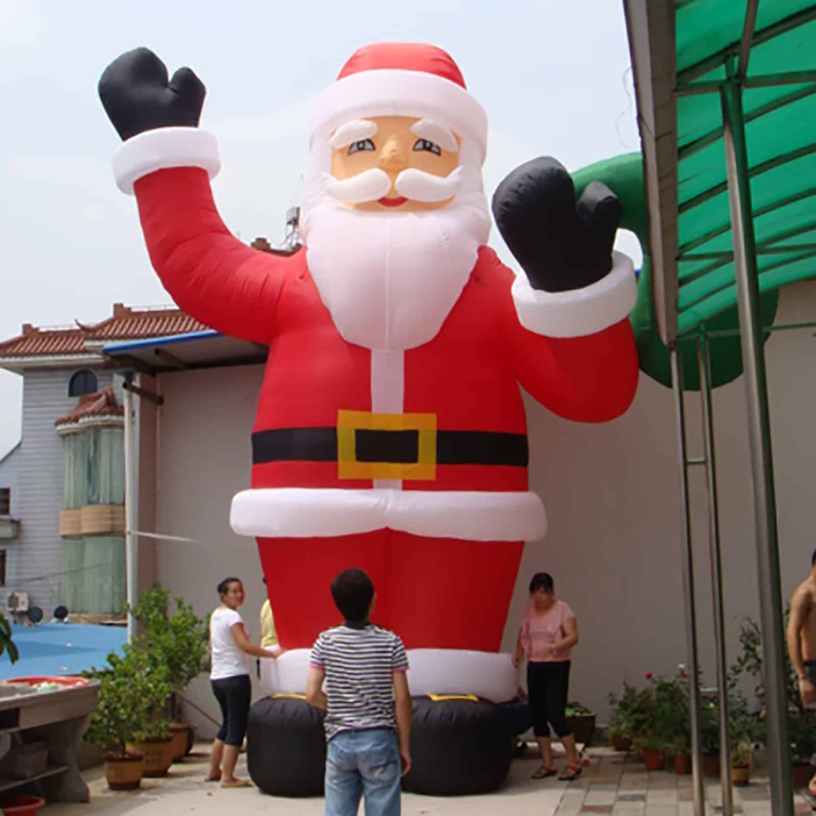 10m Giant Santa Claus Christmas Inflatable 33 ft
