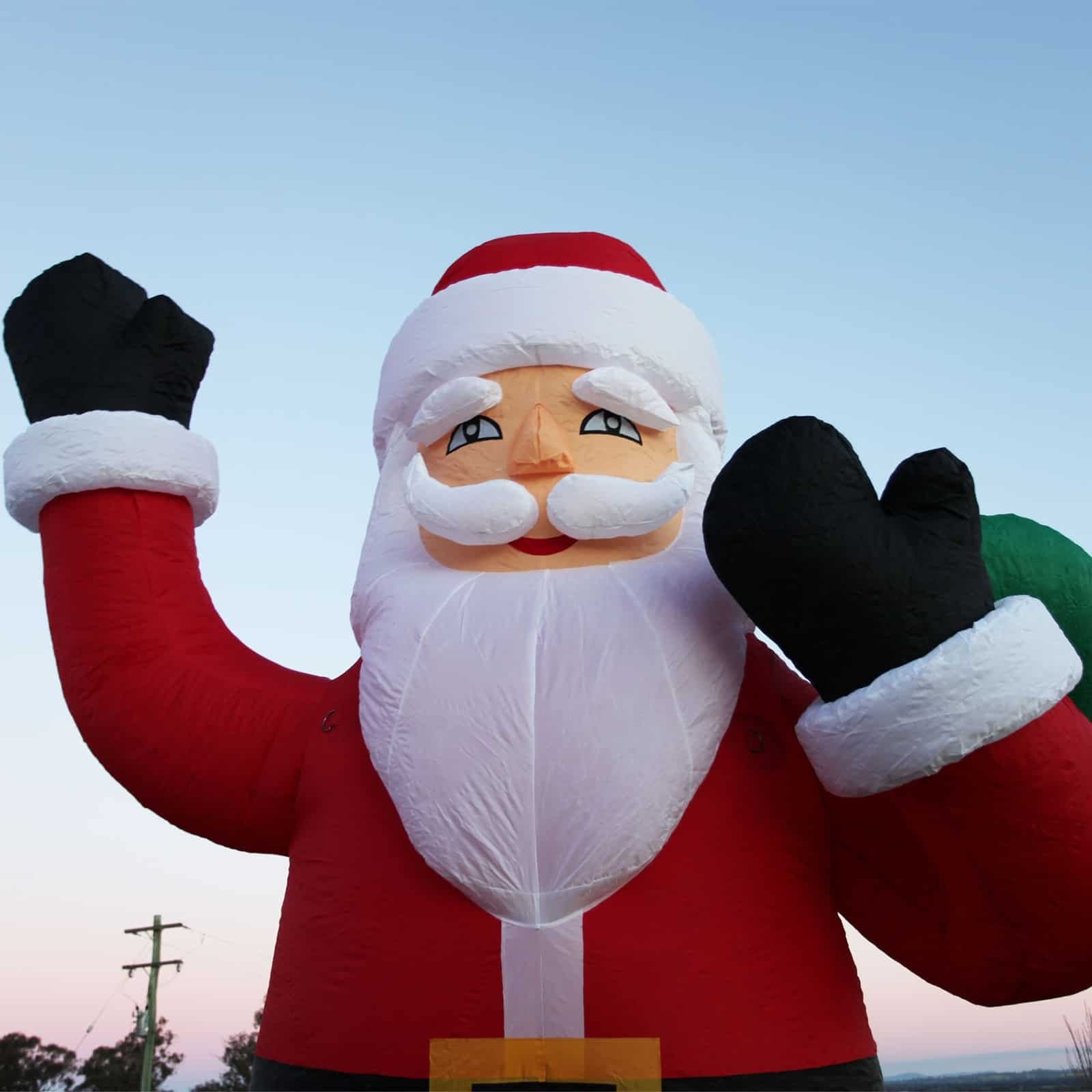 10m Giant Santa Claus Christmas Inflatable 33 ft
