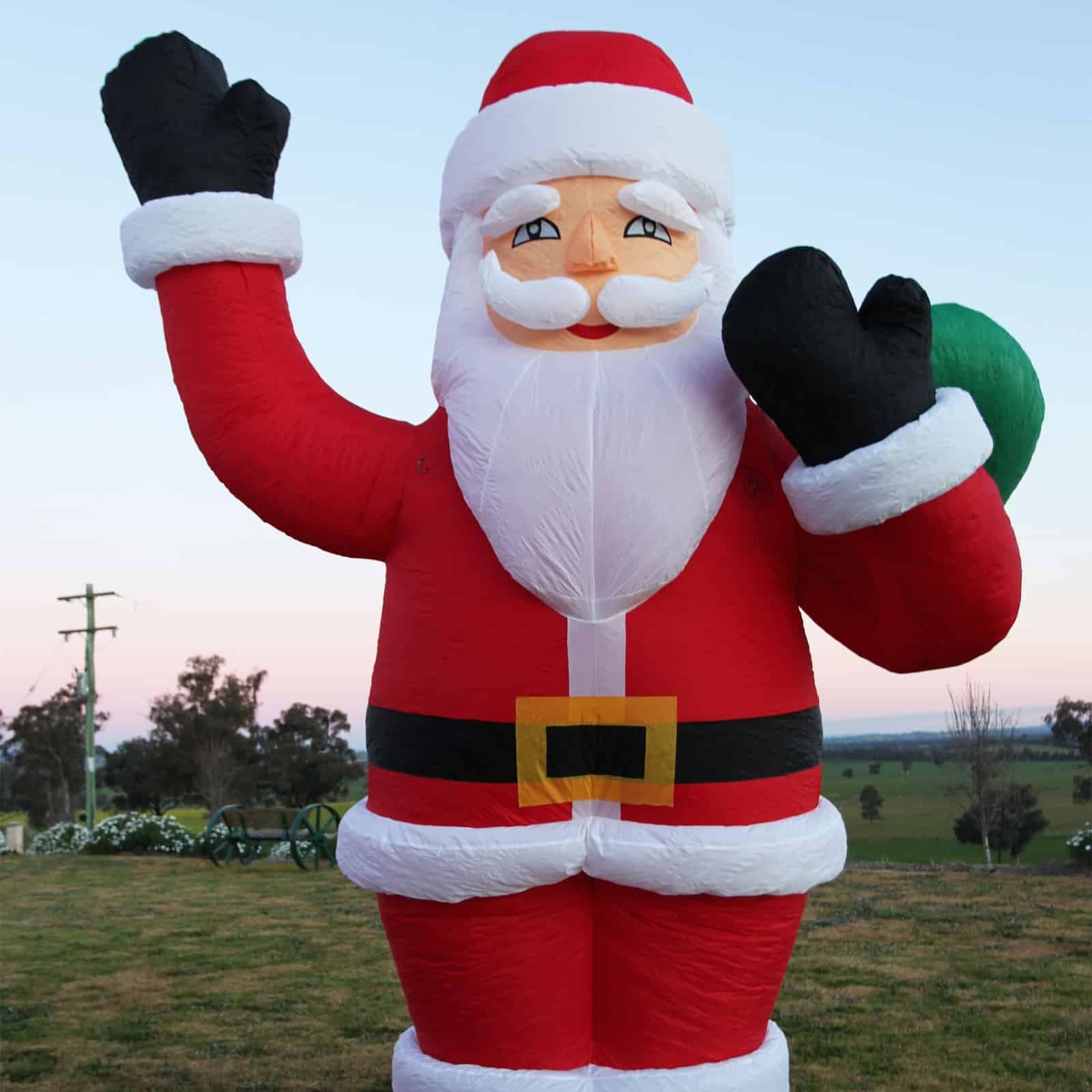 10m Giant Santa Claus Christmas Inflatable 33 ft
