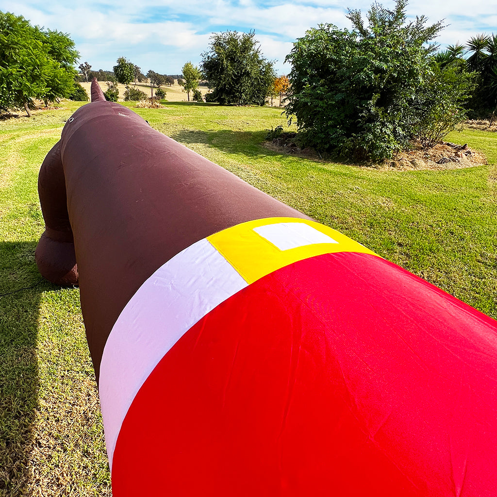10m Long Sausage Dog Inflatable 33ft