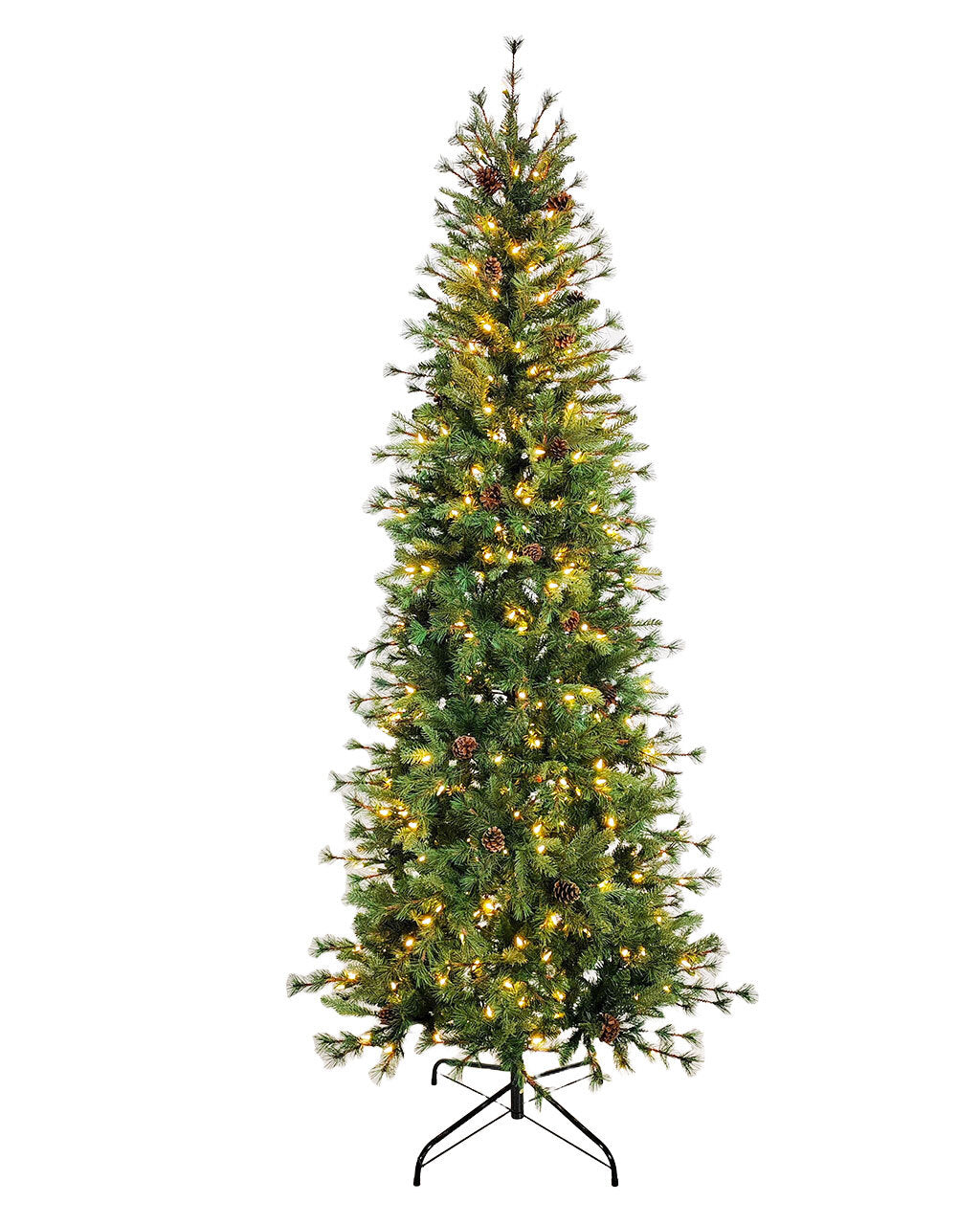 Nottingham Pine 7.5ft / 225cm Pre-Lit Christmas Tree