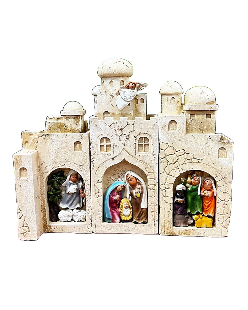 32cm Christmas Folding Nativity Set