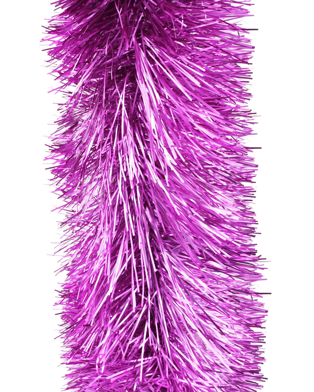 25m MID PURPLE Christmas Tinsel 150mm wide