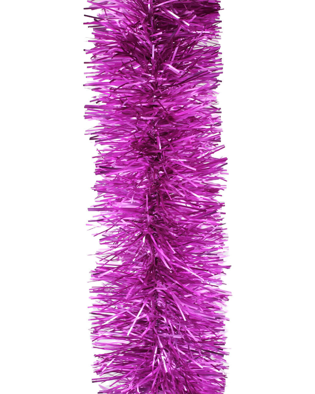 25m MID PURPLE Christmas Tinsel 100mm wide