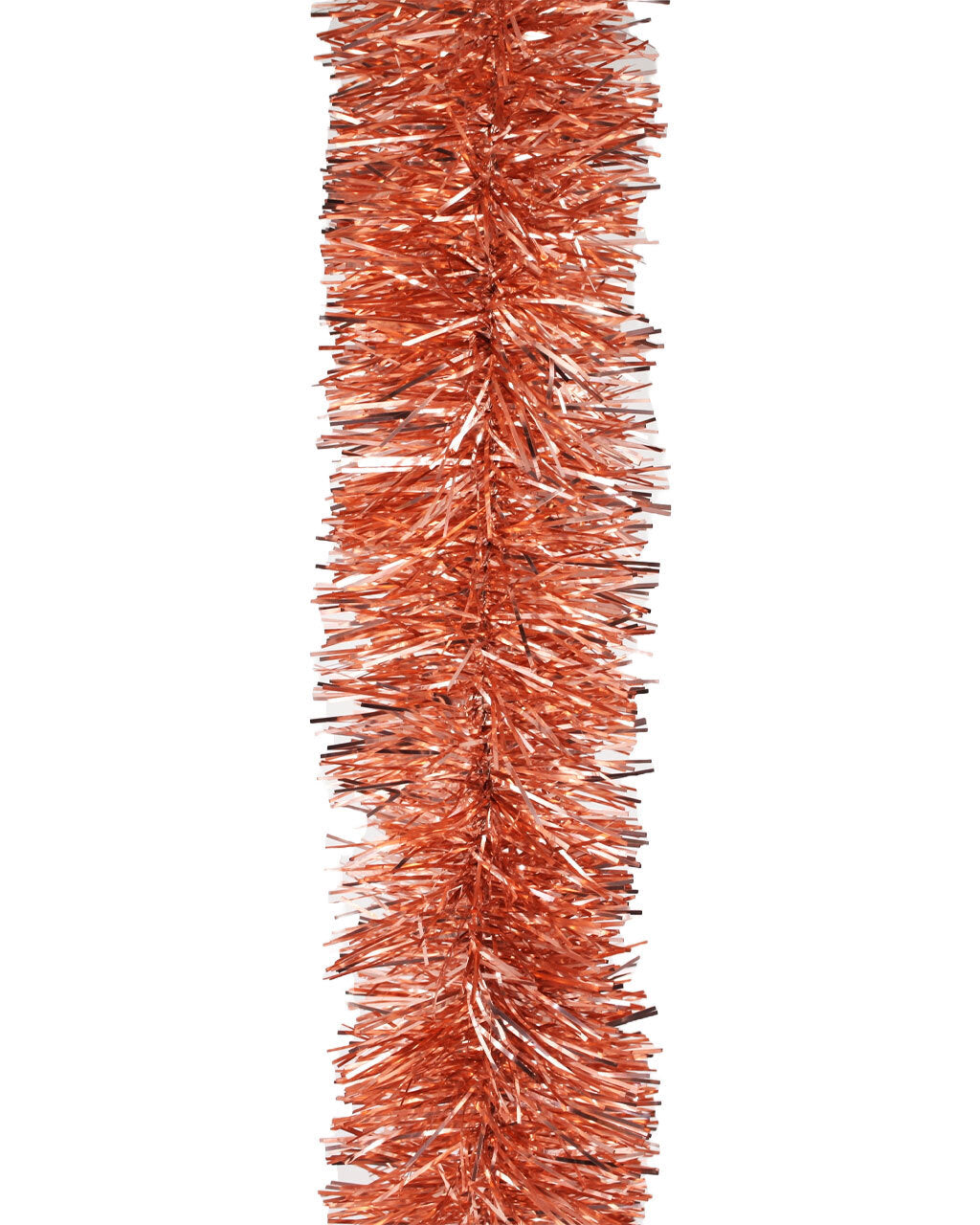 25m ROSE GOLD Christmas Tinsel 75mm wide