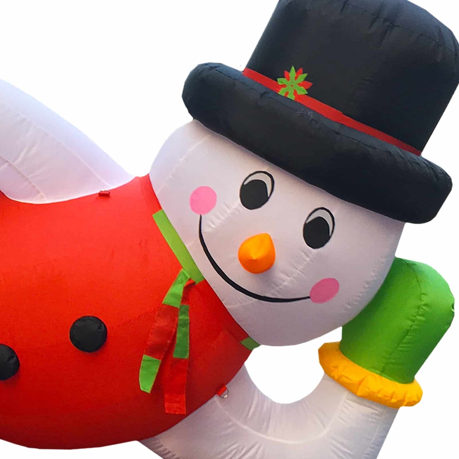 3.6M Giant Snowman Reclining Christmas Inflatable