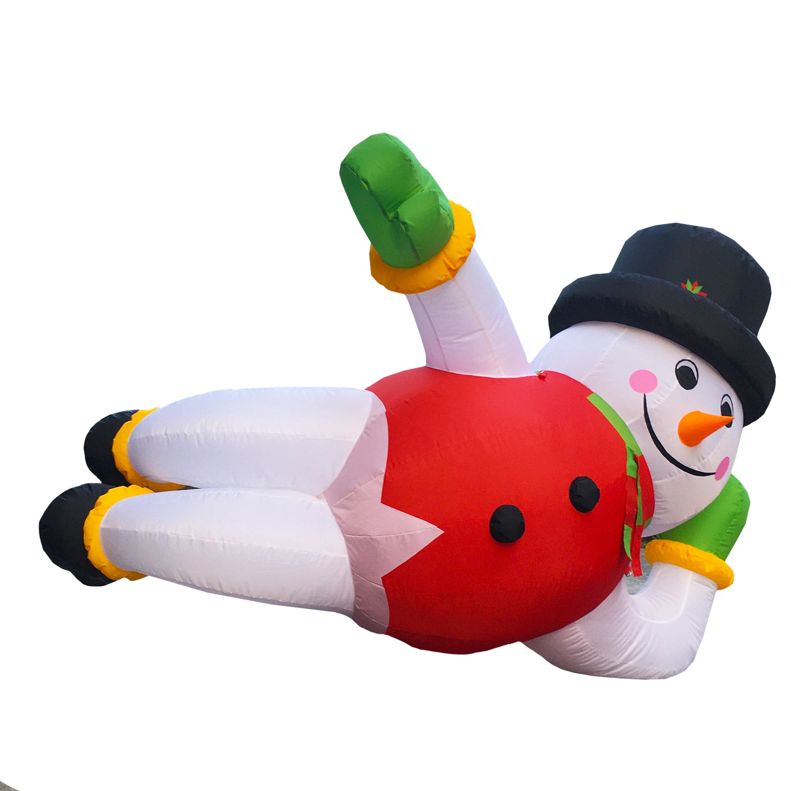 3.6M Giant Snowman Reclining Christmas Inflatable