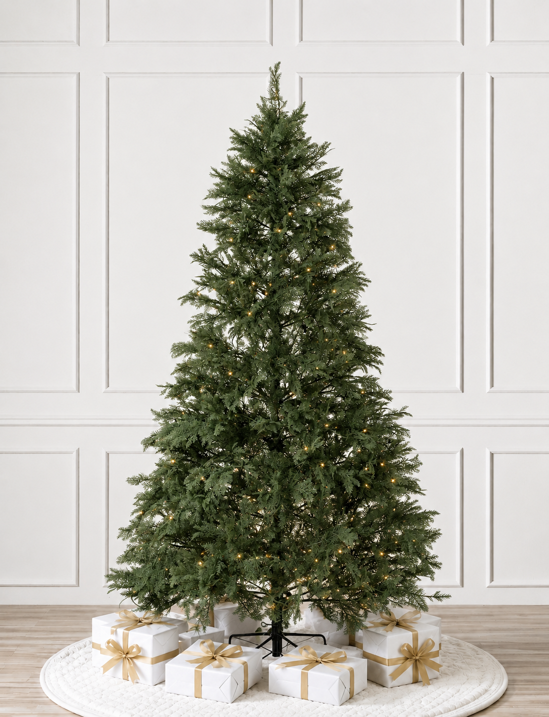 The Scottish Pine 7ft/2.1m Pre-Lit Christmas Tree