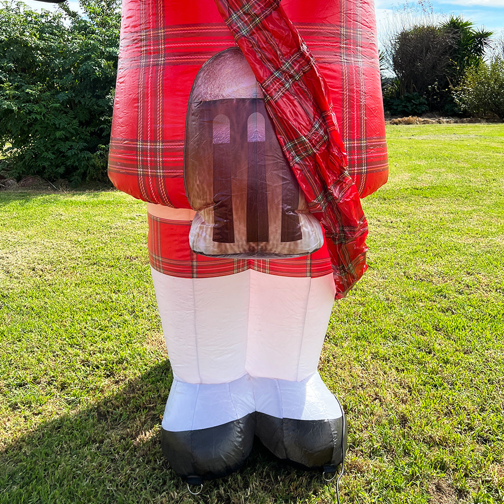 4m Giant Bagpipe Santa Inflatable