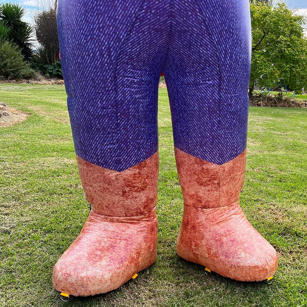 4m Giant Farmer Santa Inflatable 13.3ft