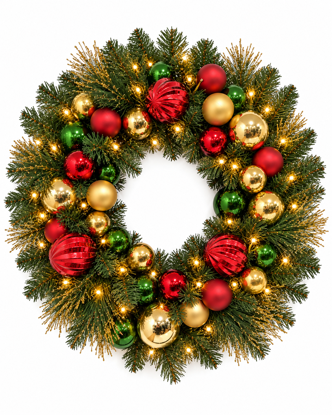 The Kensington Christmas Wreath - 66cm / 28 Inch