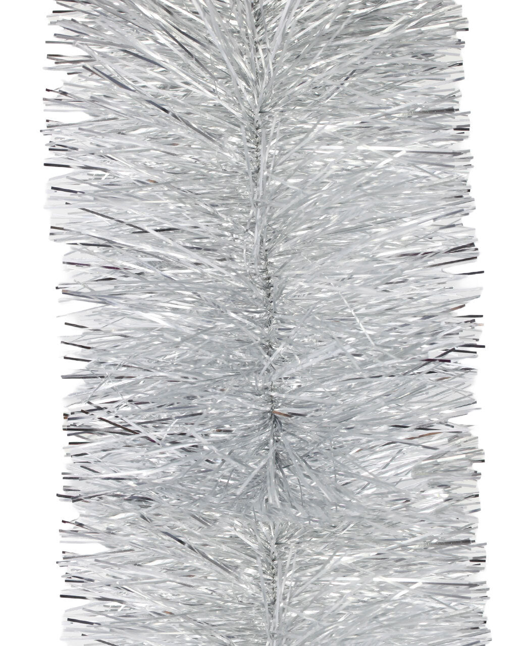 50m SILVER Christmas Tinsel 200mm  wide