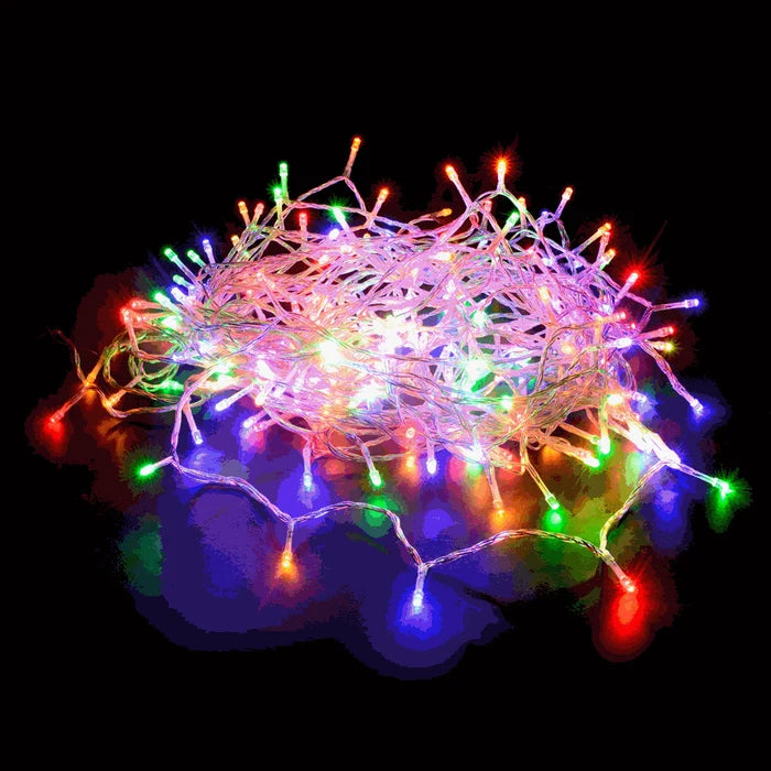 Fairy Light Chain Clear Cable - Multicolour, 520 LED